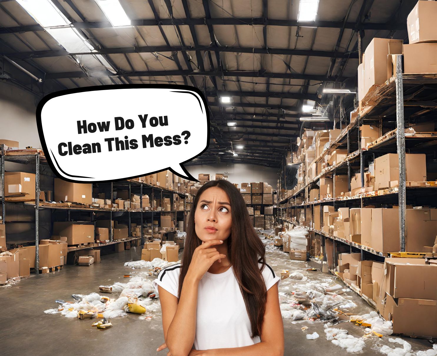 How Do You Clean a Messy Warehouse